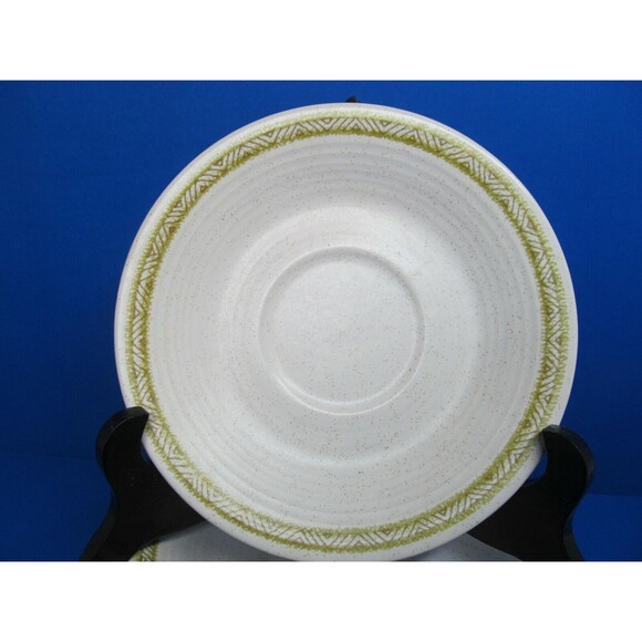 Franciscan Hacienda Green Saucers Only Set Of 7 Saucers EC - Picture 2 of 12